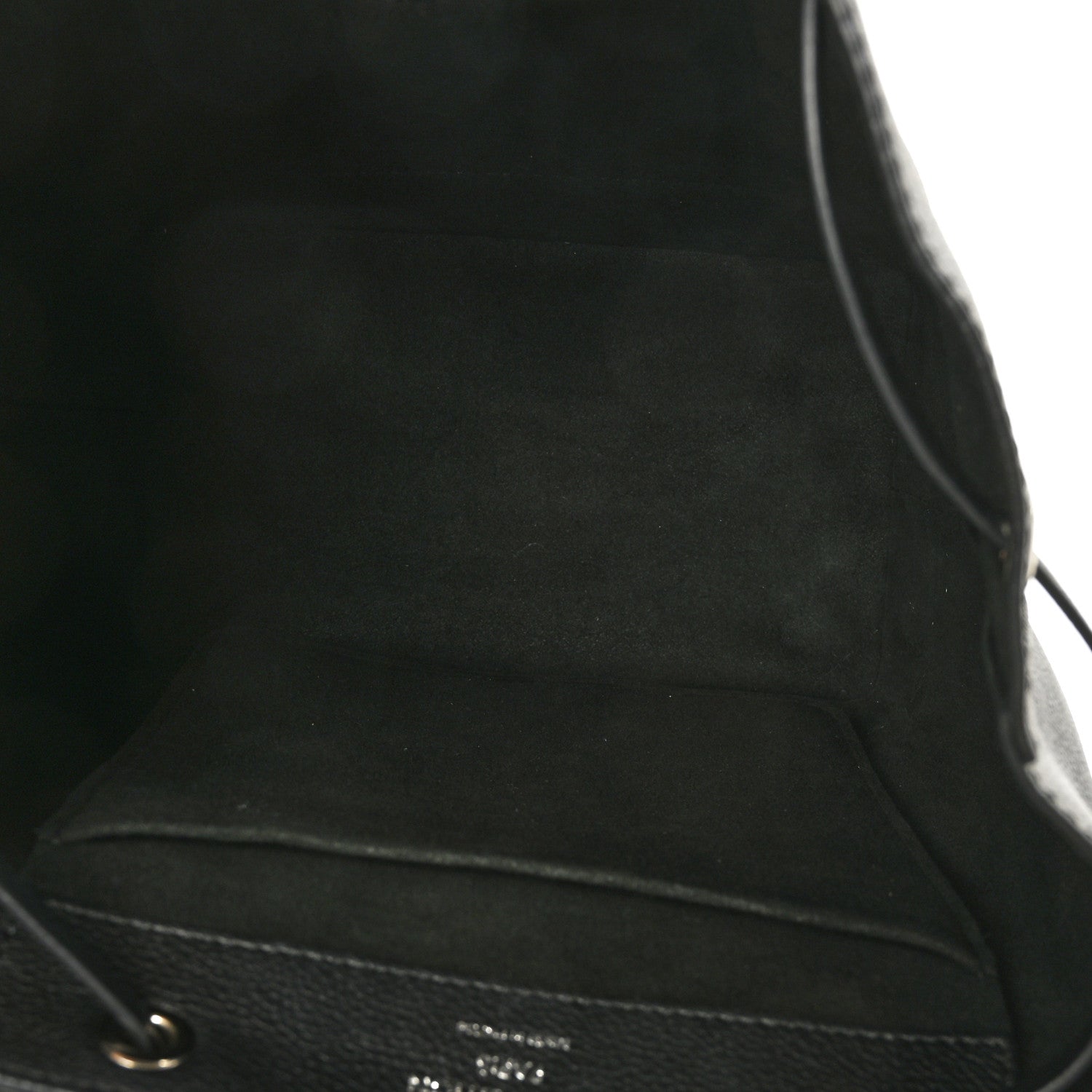 Louis Vuitton Calfskin Lockme Backpack Black 5 of 6