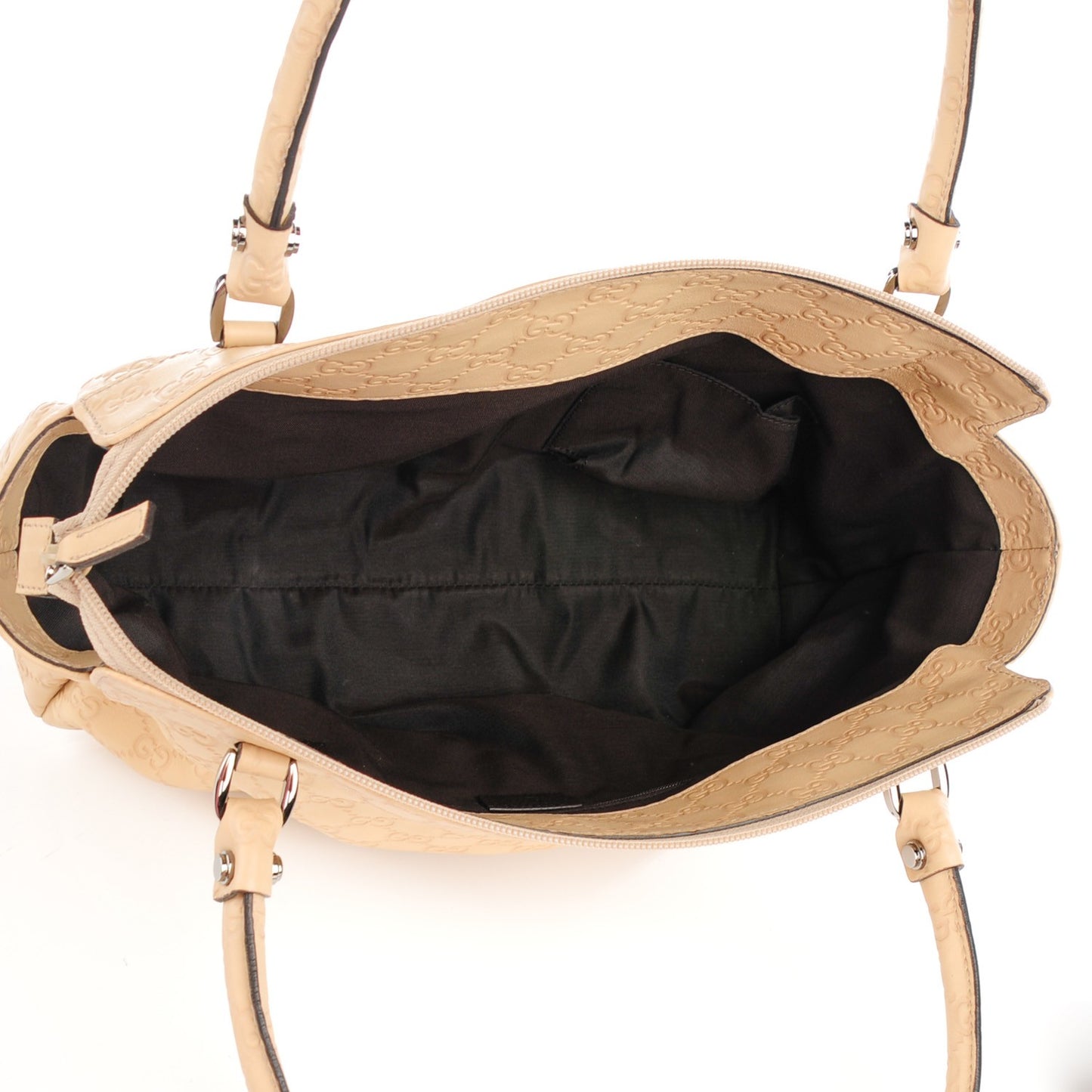 Guccissima D Gold Tote Beige