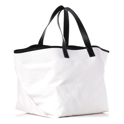 Celine Textile Medium Made In Tote Black White 4 of 10