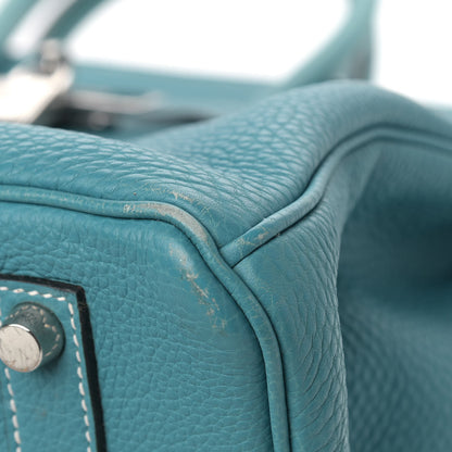 Hermes Togo Birkin 35 Blue Jean 9 of 23