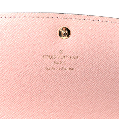 Louis Vuitton Monogram Emilie Wallet Rose Ballerine 6 of 6
