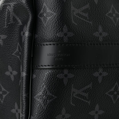 Louis Vuitton Monogram Eclipse Keepall Bandouliere 45 6 of 16