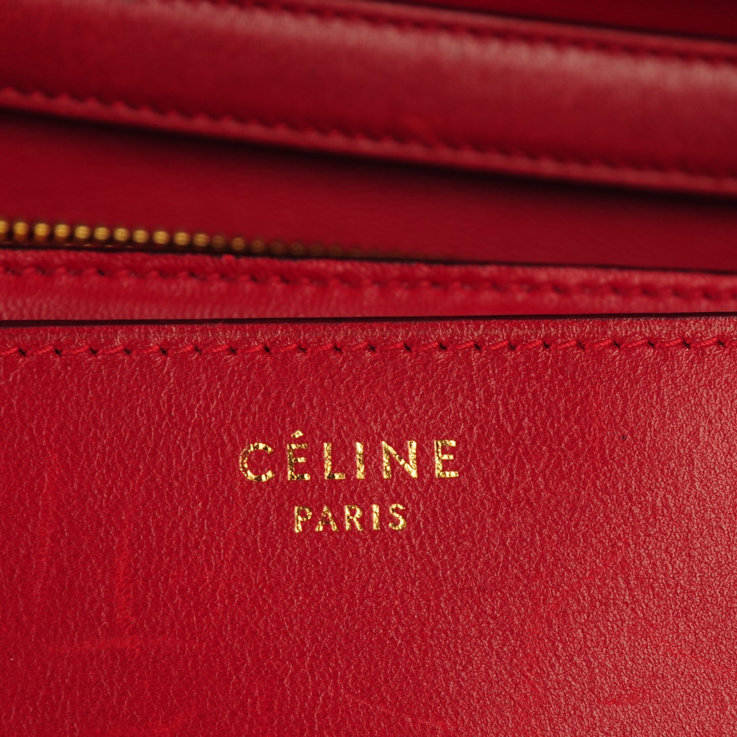 Smooth Calfskin Large Classic Box Flap Bag Red
