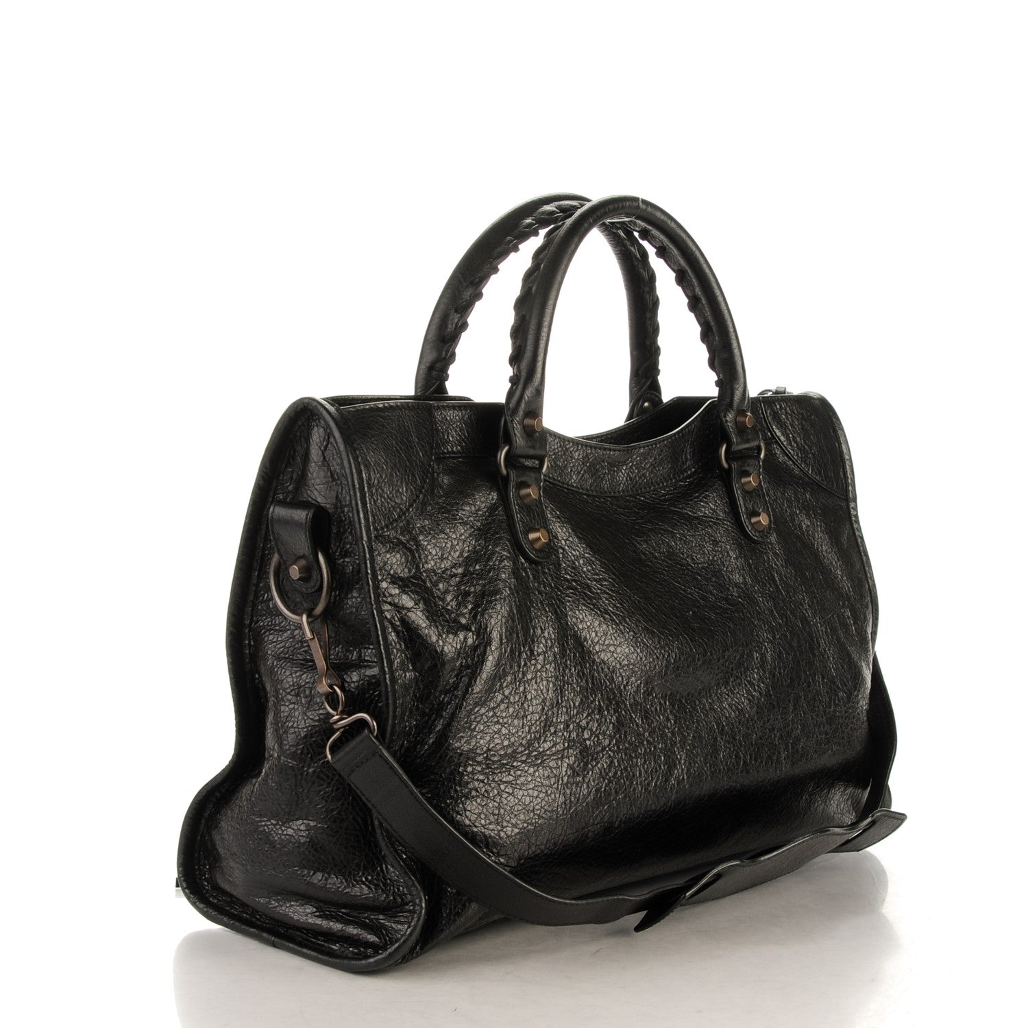 Balenciaga Agneau Classic Hardware City Black 3 of 7