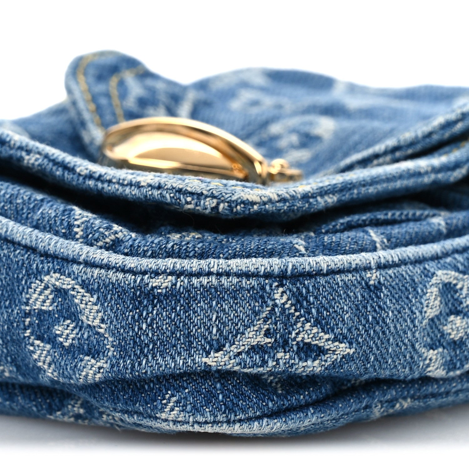 Louis Vuitton Denim Fairfax Pochette Blue 9 of 9