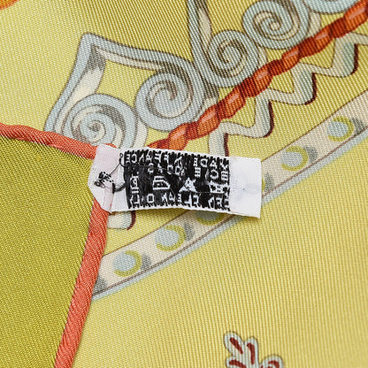 Hermes Silk Paperoles Scarf 90 3 of 6