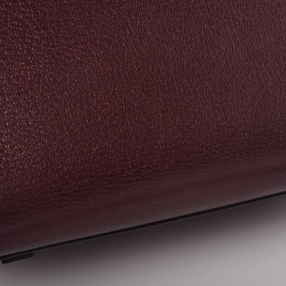 Givenchy Metallic Sugar Goatskin Mini Antigona Oxblood 12 of 14