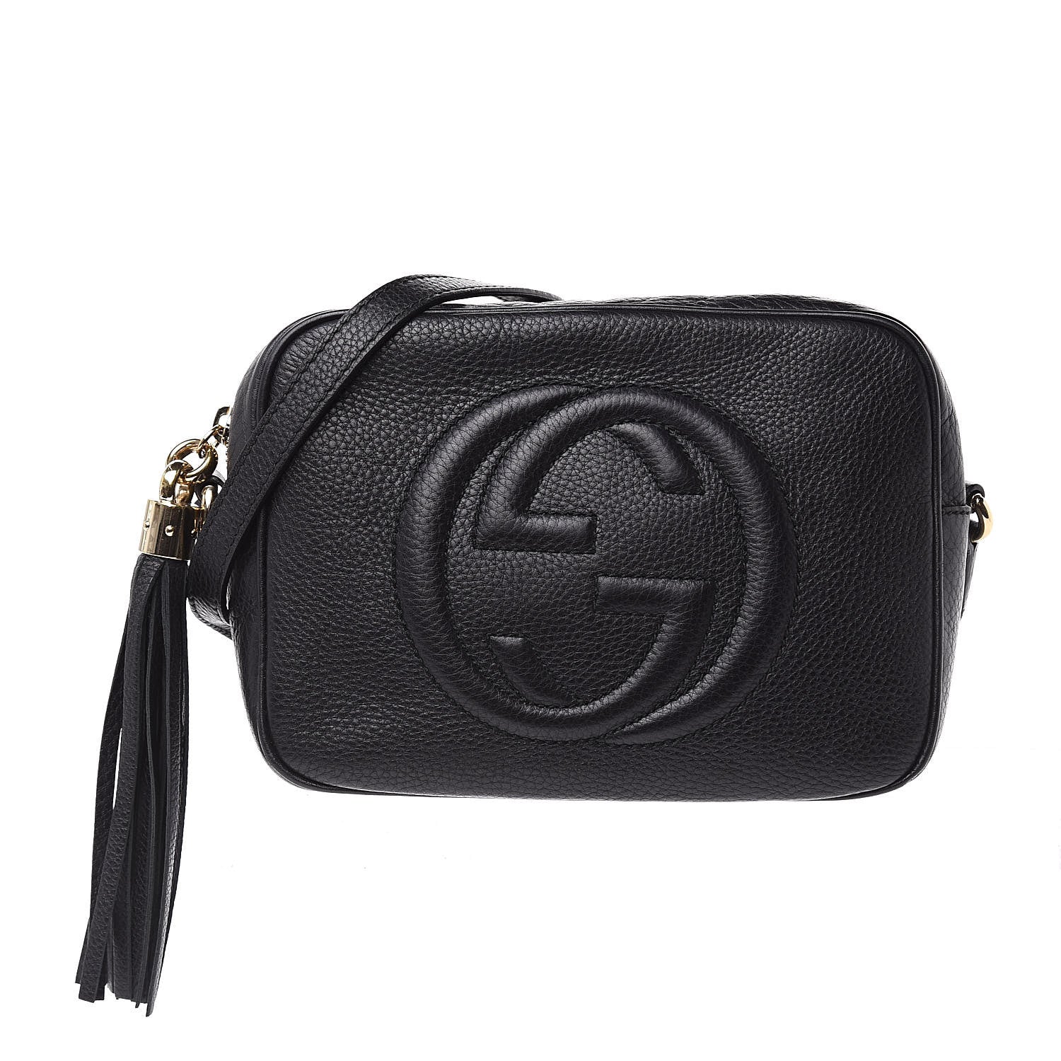Gucci Pebbled Calfskin Small Soho Disco Bag Black 1 of 13