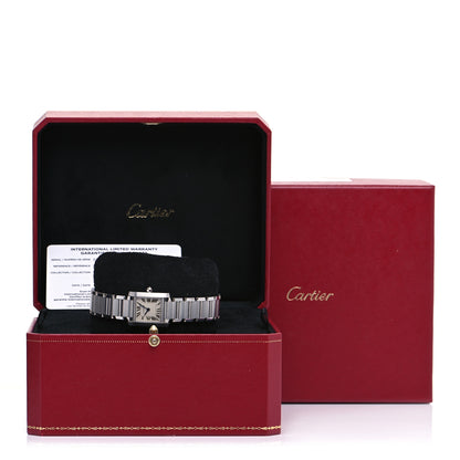 Cartier Stainless Steel 20mm Tank Francaise Quartz Watch 5 of 5