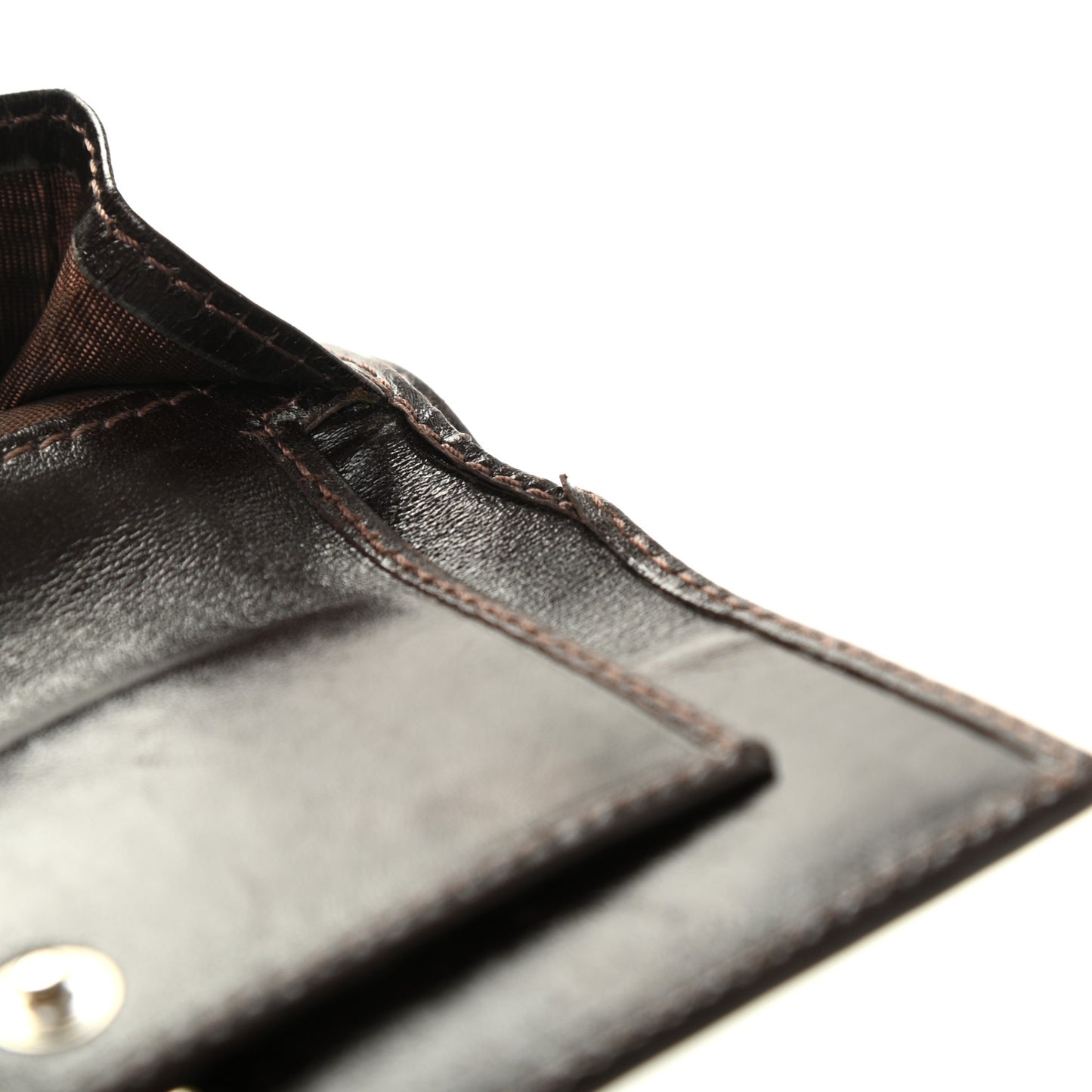 Zucca Compact Wallet Tobacco