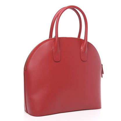 Mansur Gavriel Calfskin Top Handle Rounded Bag Flamma 3 of 9