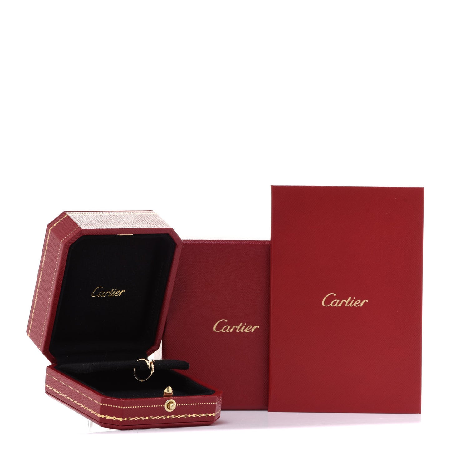 18K Yellow Gold Juste Un Clou Single Hoop Earring