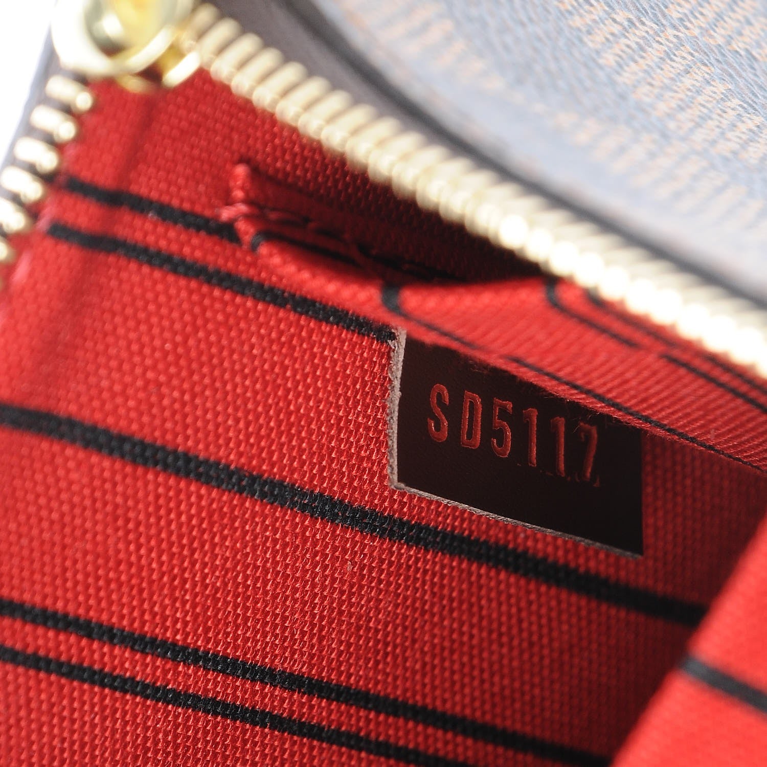 Louis Vuitton Damier Ebene Neverfull MM GM Pochette 8 of 8