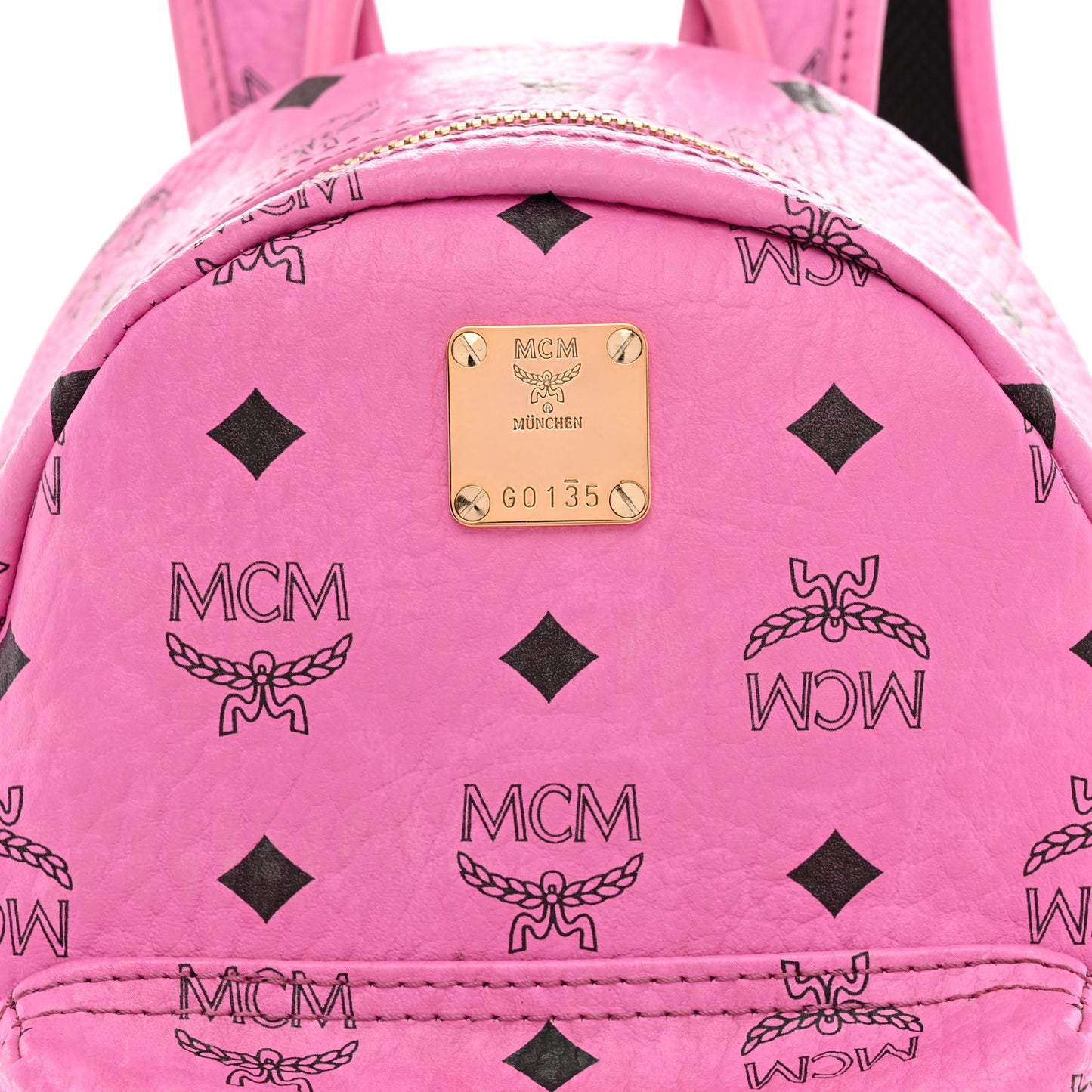Visetos Side Stud Mini Stark Backpack Pink