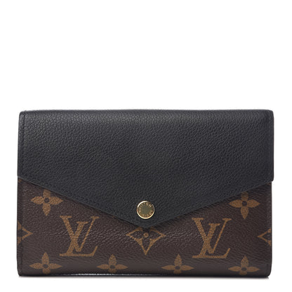Louis Vuitton Monogram Pallas Compact Wallet Black 1 of 5