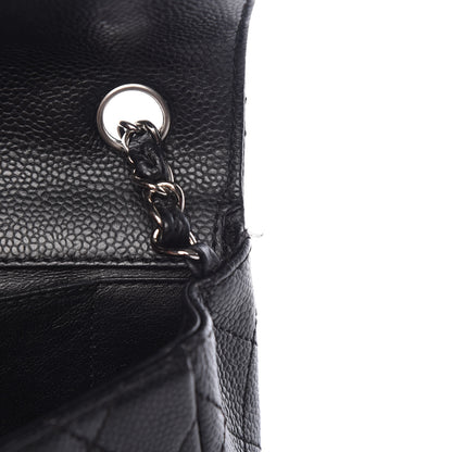 Chanel Caviar Quilted East West Flap Black 10 of 13