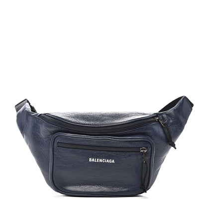 Balenciaga Agneau Arena Logo Explorer Belt Bag Bleu Roi 1 of 10