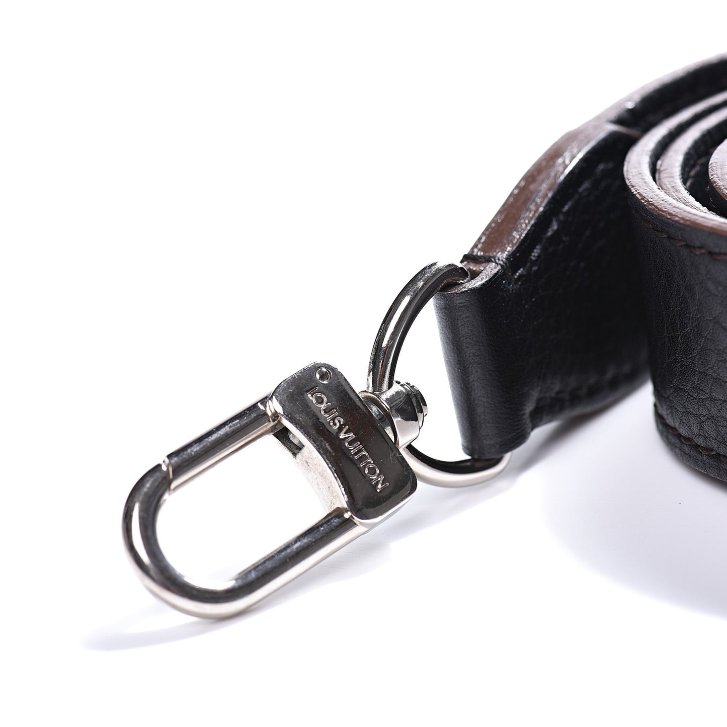 Calfskin Mahina Selene Shoulder Strap Black