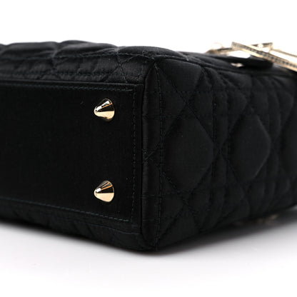 Christian Dior Satin Swarovski Crystal Cannage My ABC Lady Dior Black 8 of 8