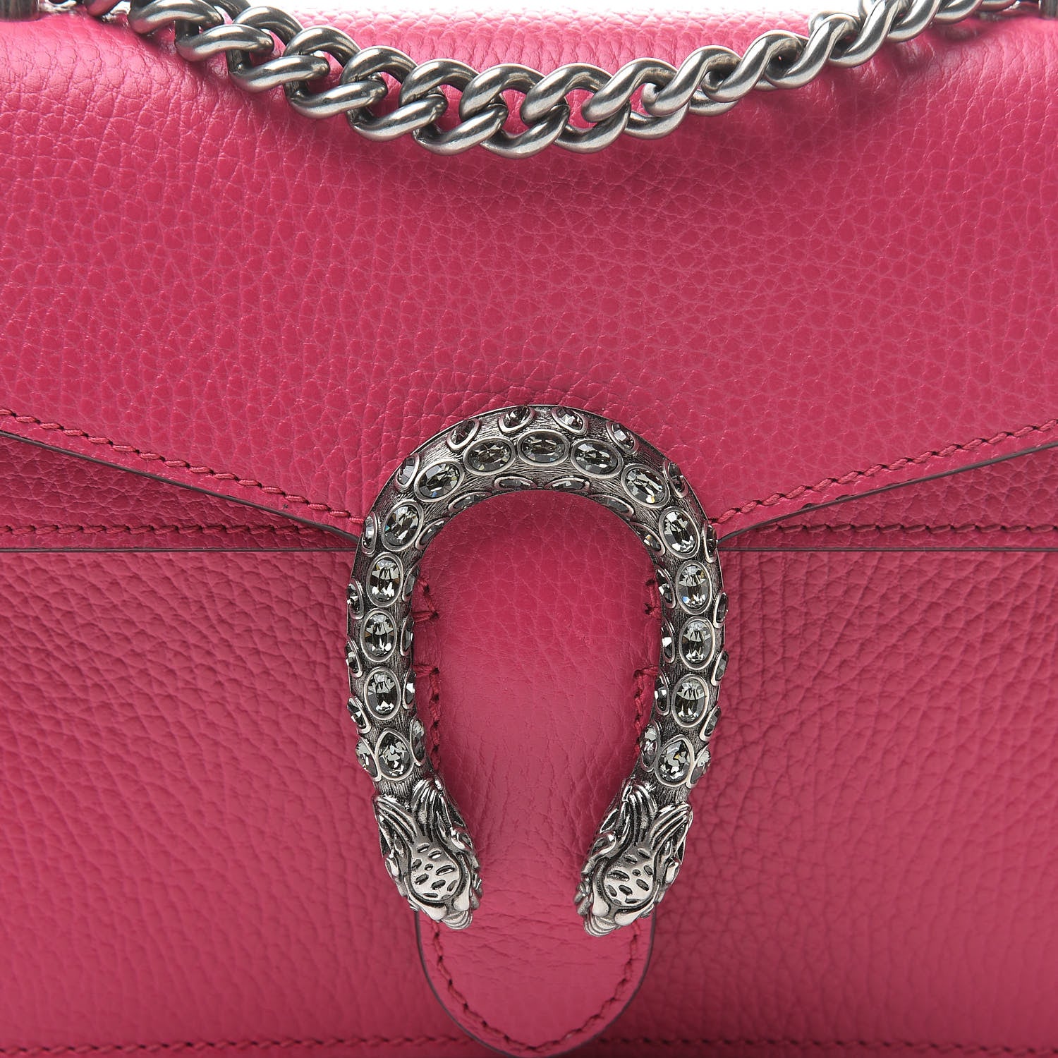 Gucci Calfskin Mini Dionysus Shoulder Bag Box Pink 8 of 10