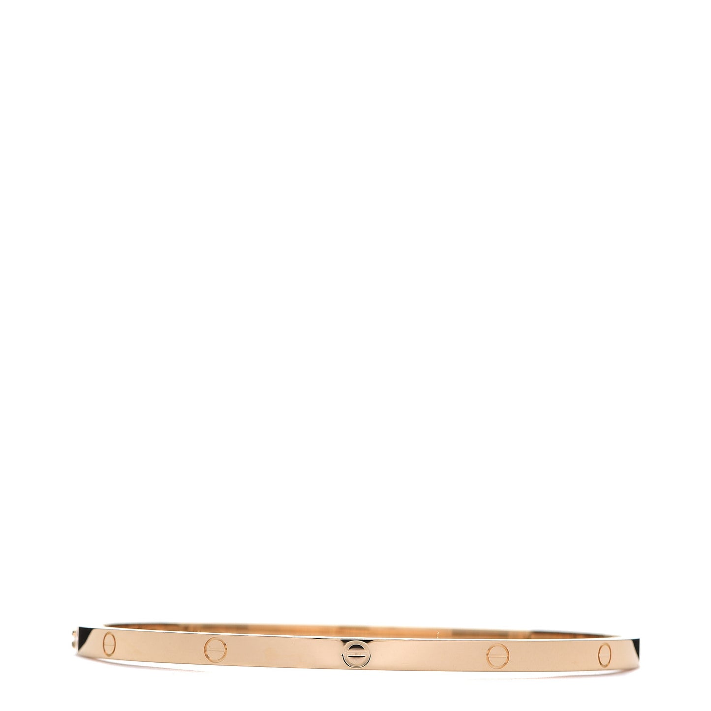 18K Yellow Gold Small LOVE Bracelet 19