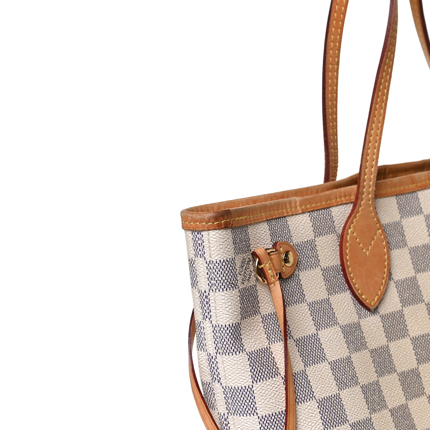 Louis Vuitton Damier Azur Neverfull PM 13 of 18