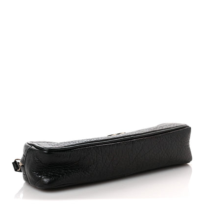Chanel Calfskin CC Pencil Case Pouch Black 4 of 8