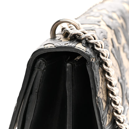 Gucci GG Supreme Monogram Arabesque Medium Dionysus Shoulder Bag Black 13 of 14