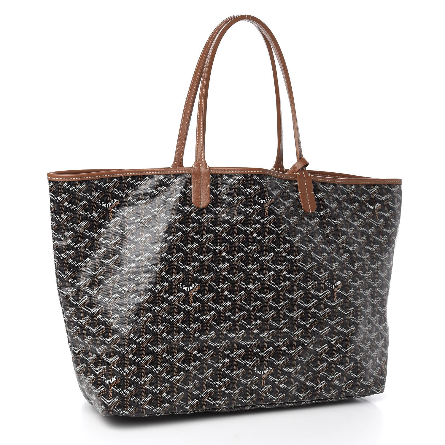 Goyard Goyardine Saint Louis PM Black Gold 6 of 10