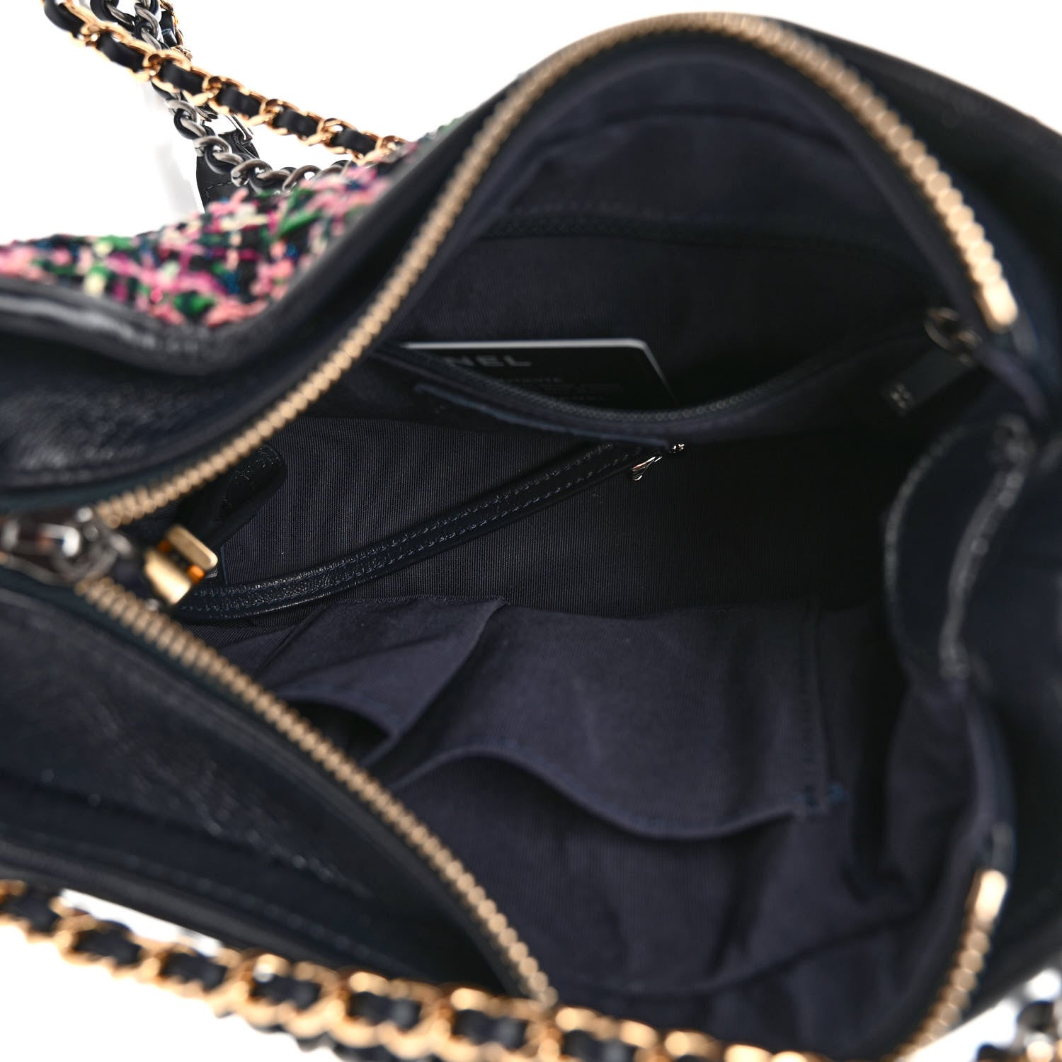 Chanel Tweed Calfskin Small Gabrielle Hobo Multi 5 of 9