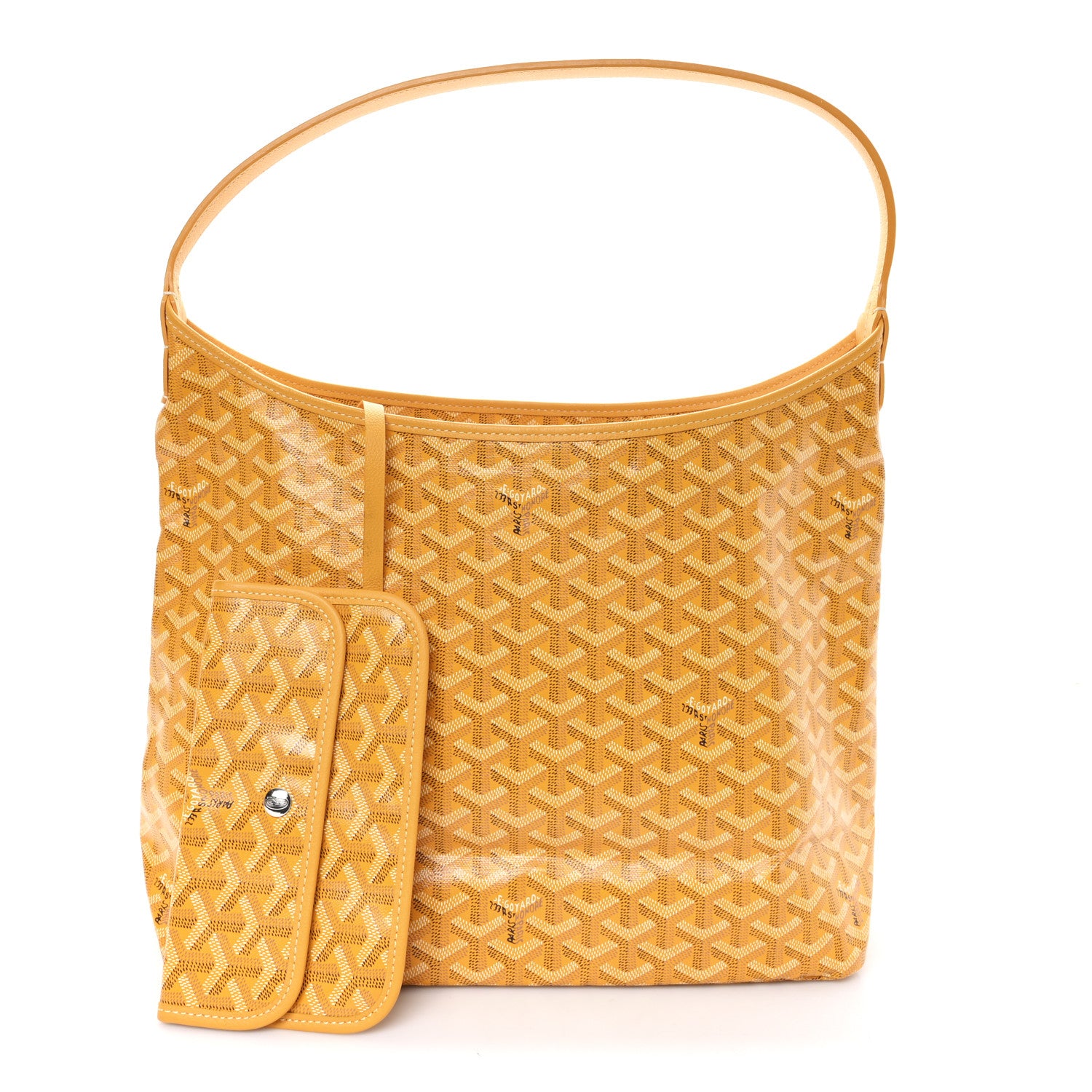 Goyard Goyardine Boheme Hobo Yellow 3 of 12