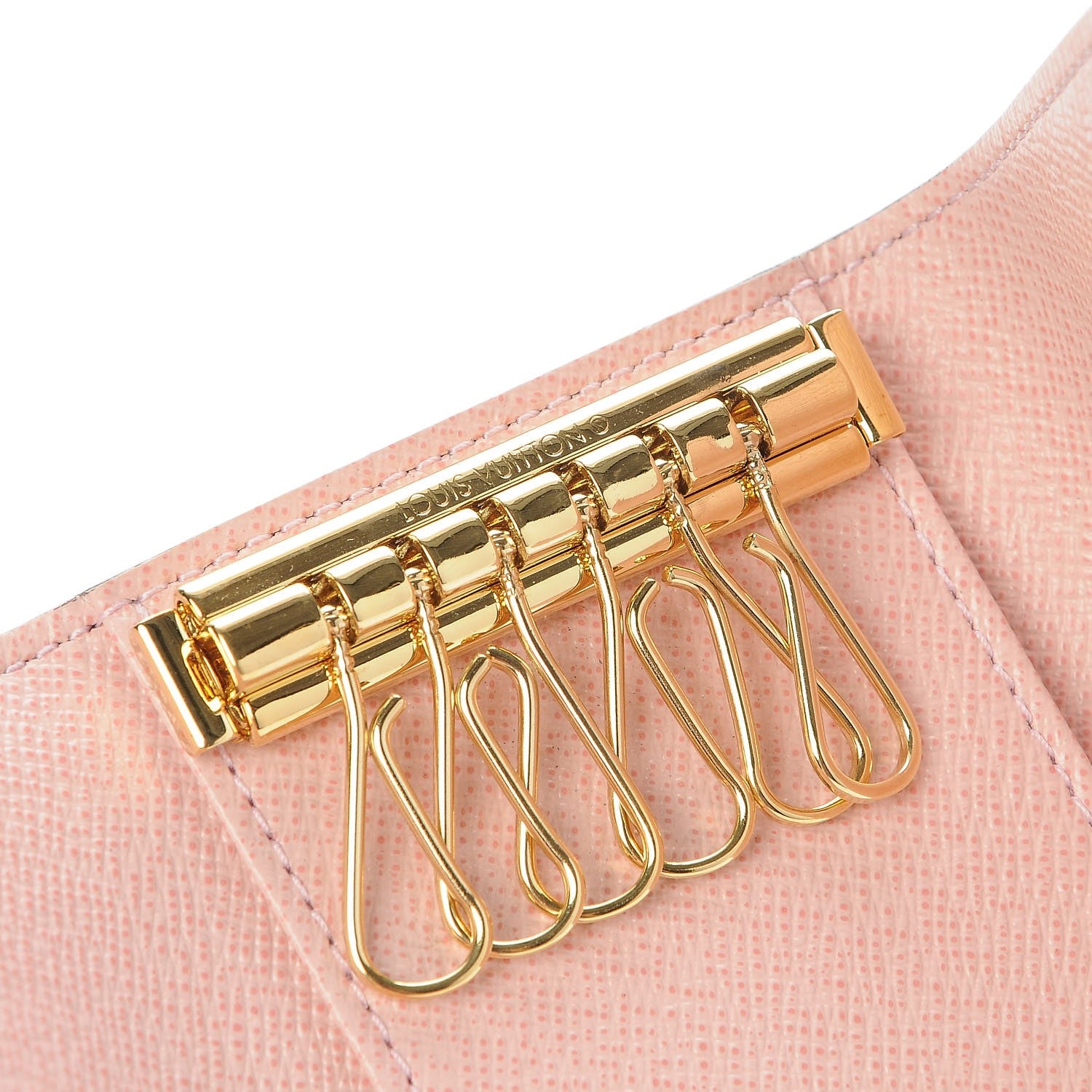 Louis Vuitton Monogram Multicles 6 Key Holder Rose Ballerine 7 of 9