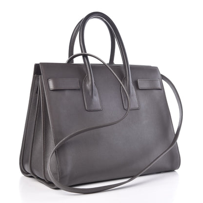 Saint Laurent Calfskin Small Sac De Jour Fog 3 of 7