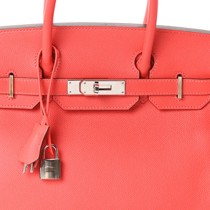 Hermes Epsom BIRKIN 30 Rose Jaipur 8 of 10