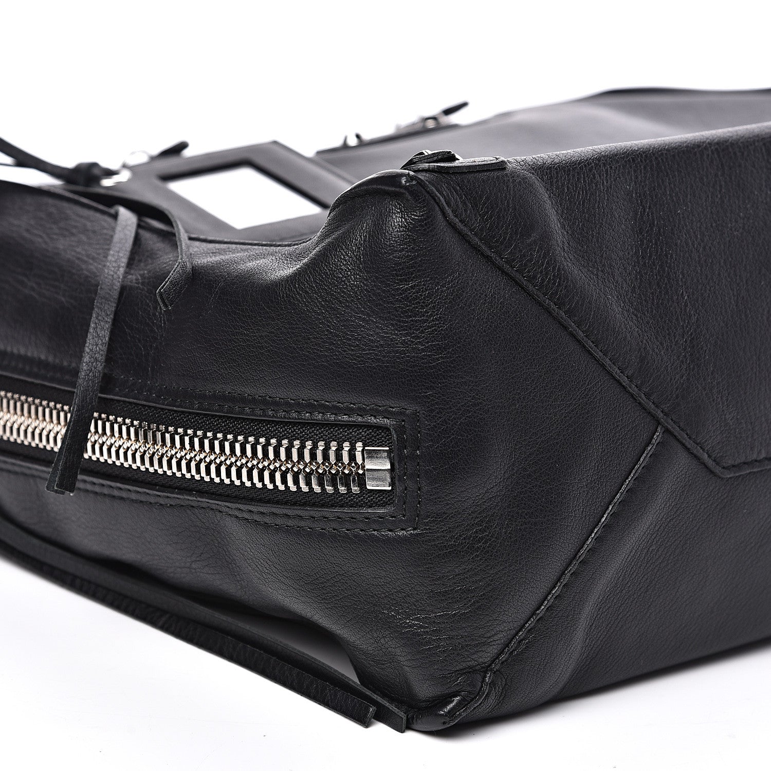 Balenciaga Veau Papier A5 Zip Around Tote Black 7 of 10