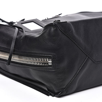 Balenciaga Veau Papier A5 Zip Around Tote Black 7 of 10