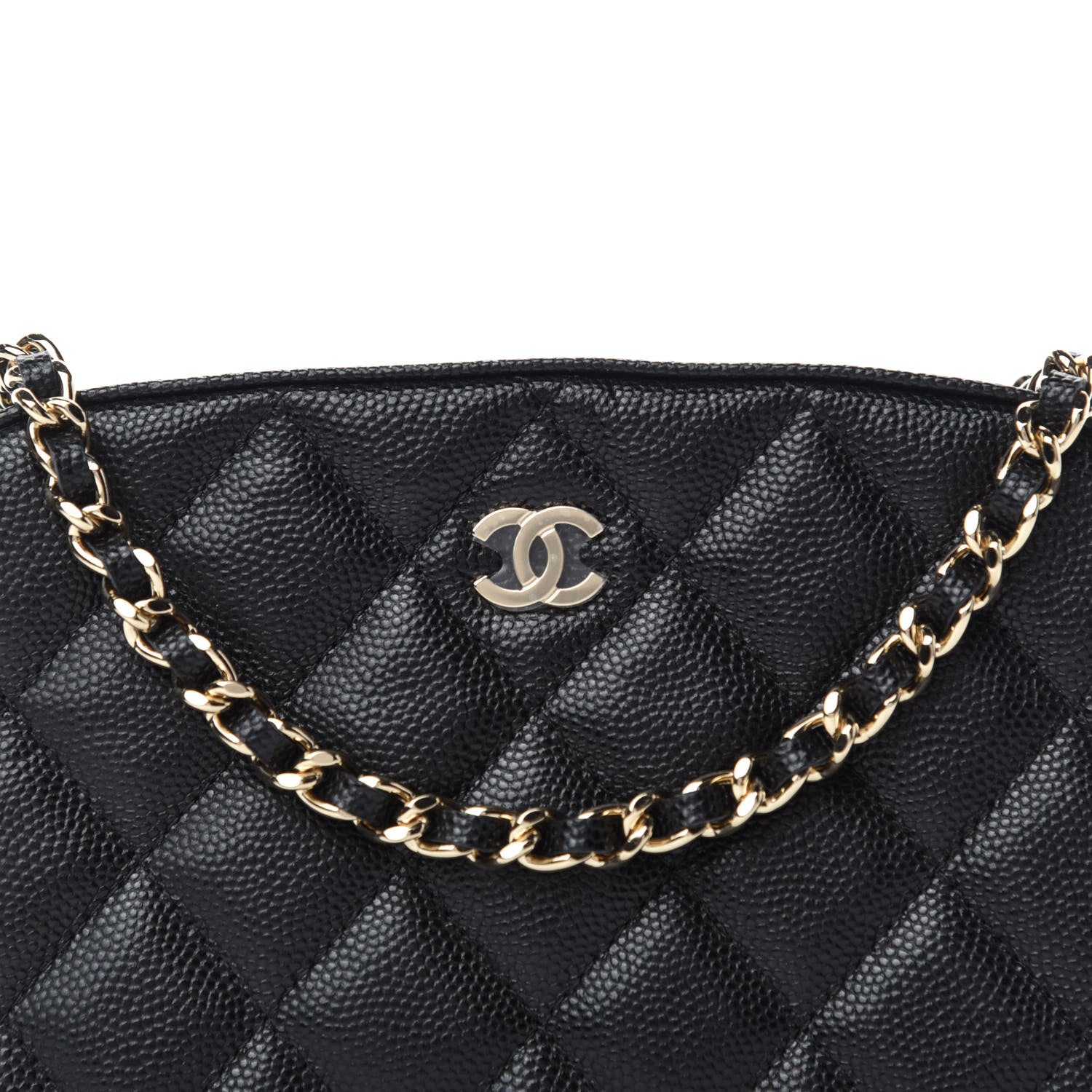 Chanel Caviar Quilted Vanity With Chain Black 12 of 13