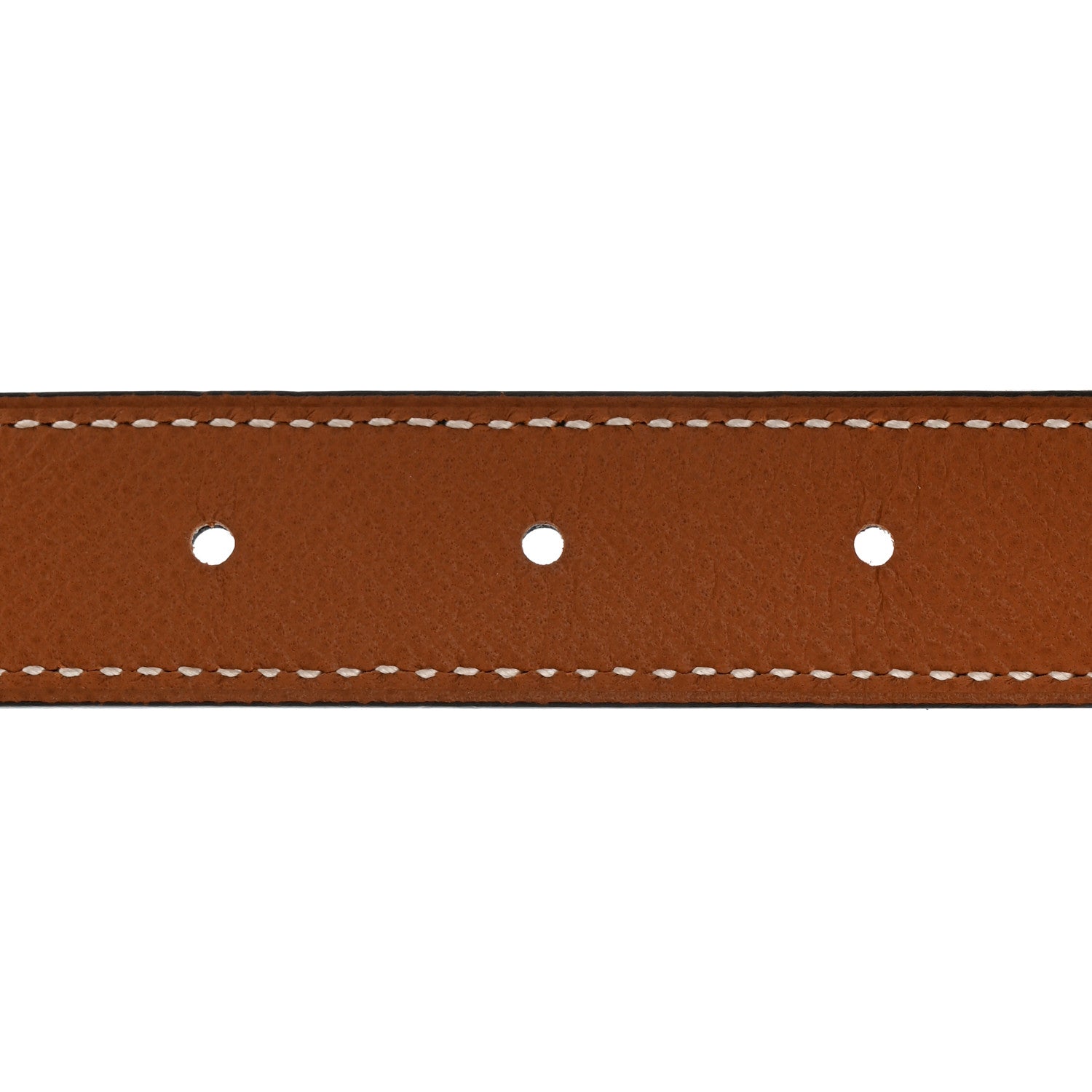 Hermes Epsom Swift 24mm Mini H Belt 85 34 Gold Black 3 of 6