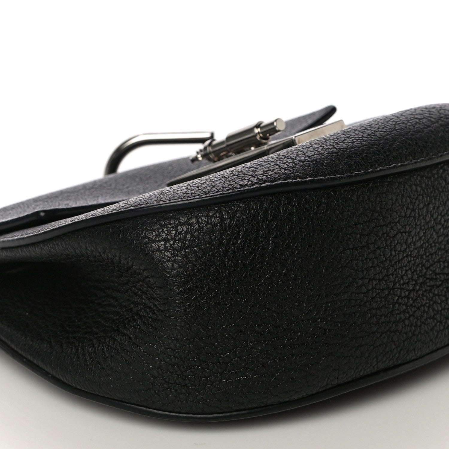 Chloe Grained Lambskin Mini Drew Shoulder Bag Black 7 of 12