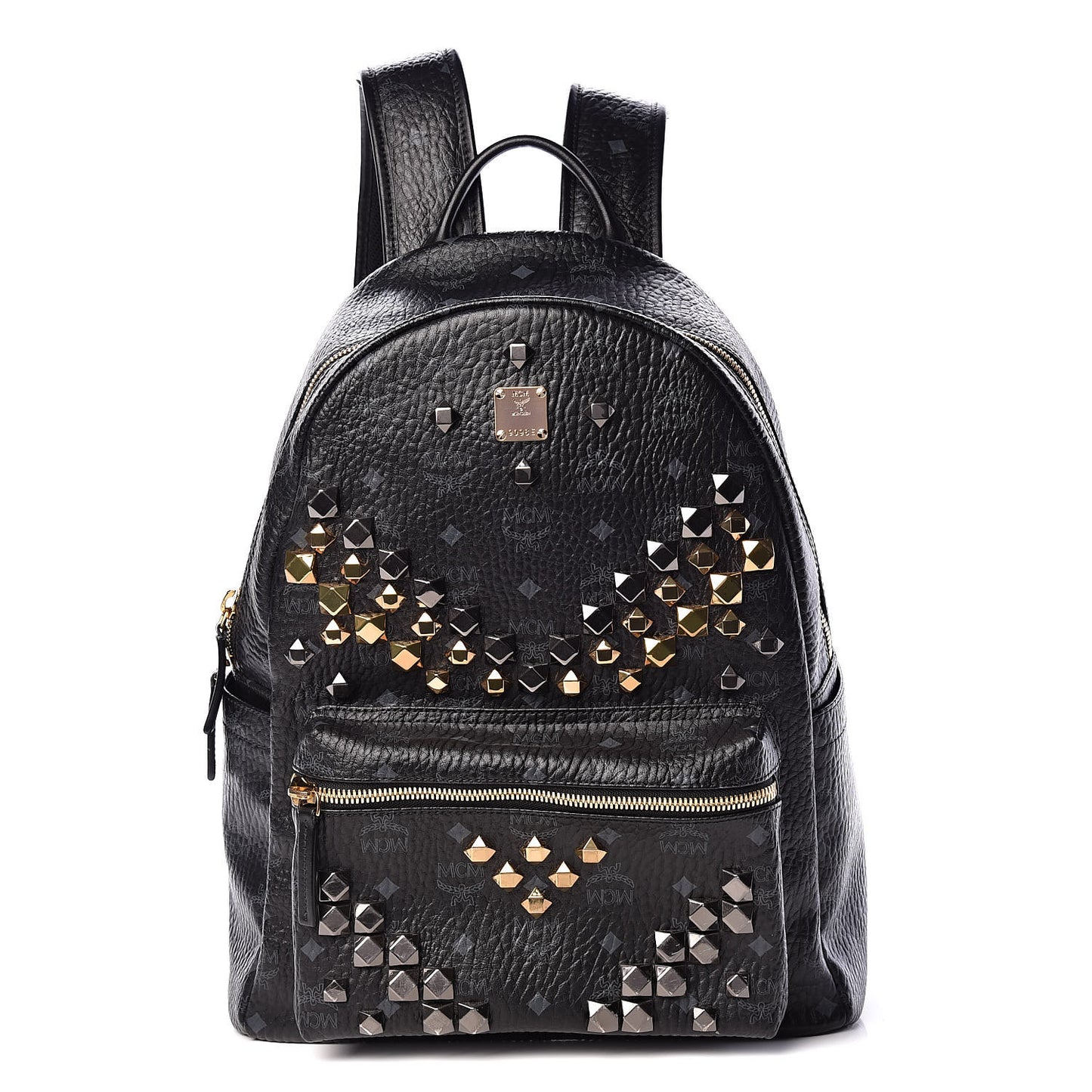 Visetos Studded Medium Stark M Backpack Black