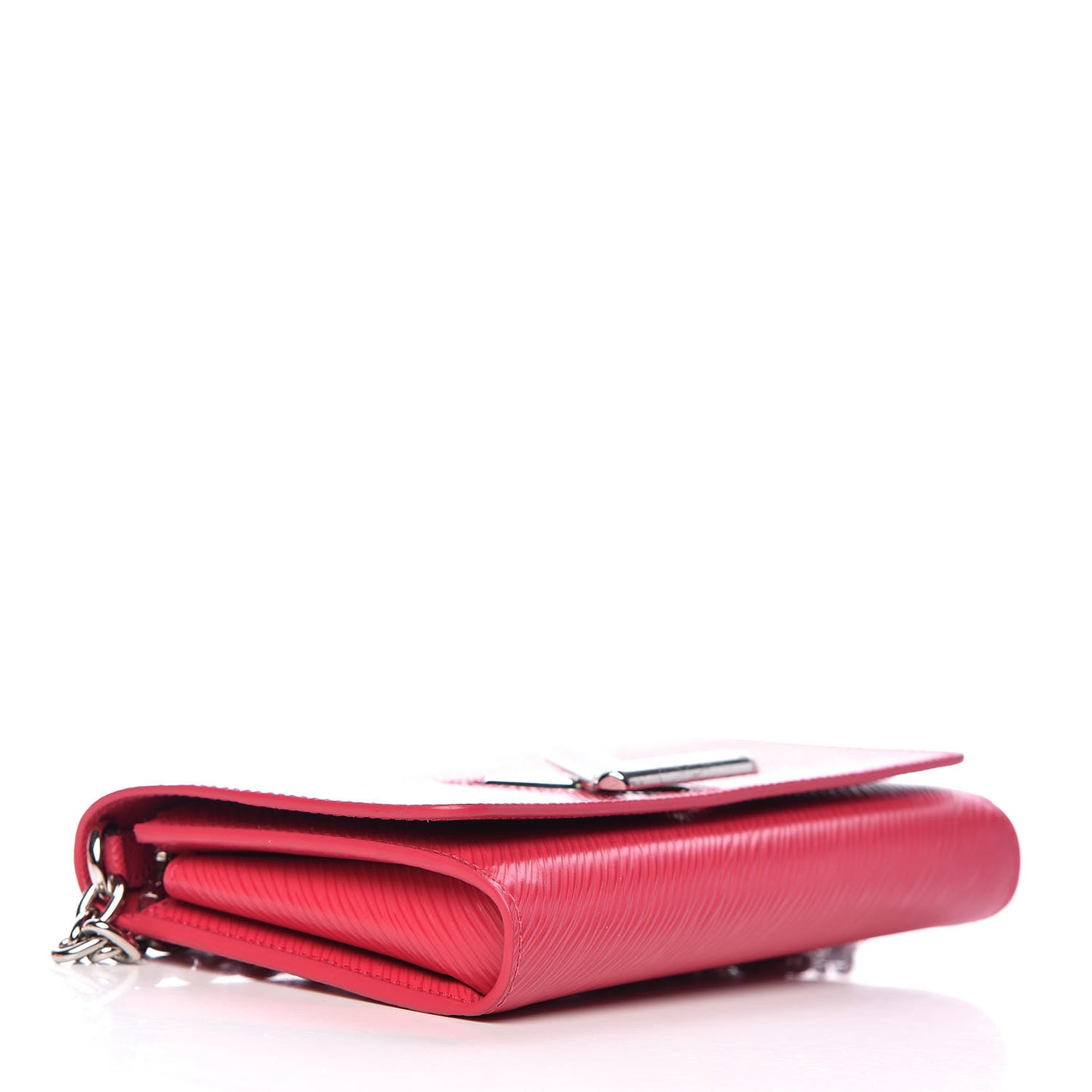 Epi Twist Chain Wallet Hot Pink