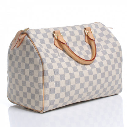 Louis Vuitton Damier Azur Speedy 30 3 of 6