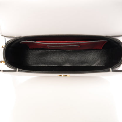 Valentino Garavani Calfskin Small Supervee Crossbody Bag Optic White 4 of 8