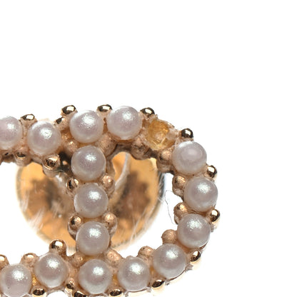 Christian Dior Pearl Clair D Lune Earrings Gold 4 of 4