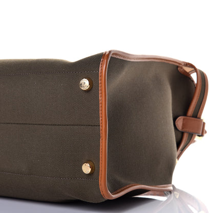 Fendi Canvas Calfskin Large Peekaboo X-Lite Amazzonia Cuoio 8 of 8