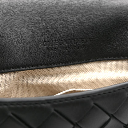 Bottega Veneta Nappa Intrecciato Small Cobble Messenger Bag Black 6 of 11