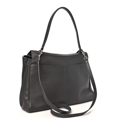 Balenciaga Natural Smooth Calfskin Medium Rodeo Top Handle Handbag Grey 3 of 11