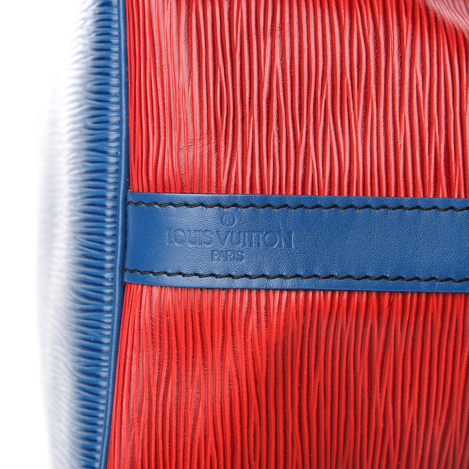 Louis Vuitton Epi Petit Bi-Color Noe Castillan Red Toledo 5 of 11