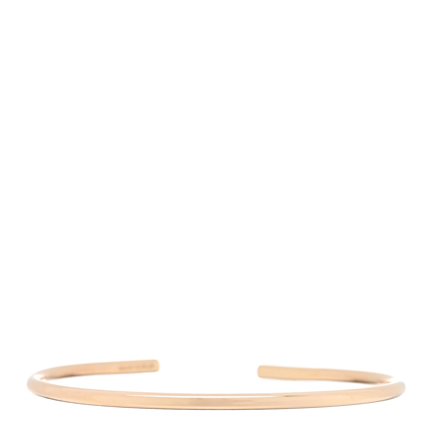 18K Rose Gold Diamond Metro Wire Bracelet