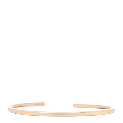 Tiffany 18K Rose Gold Diamond Metro Wire Bracelet 2 of 4